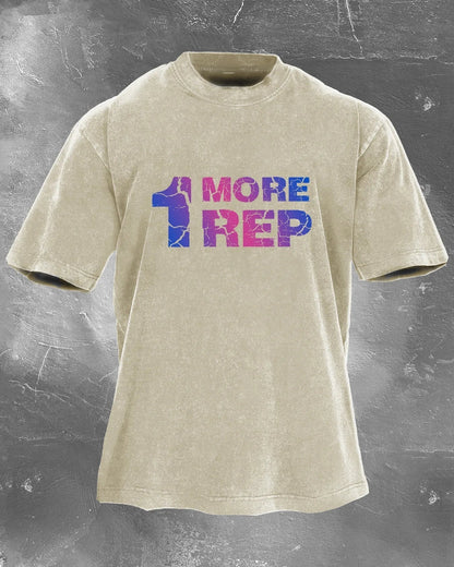 1 MORE REP WASHED T-SHIRT