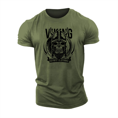 Gymfit Viking skull T-shirt