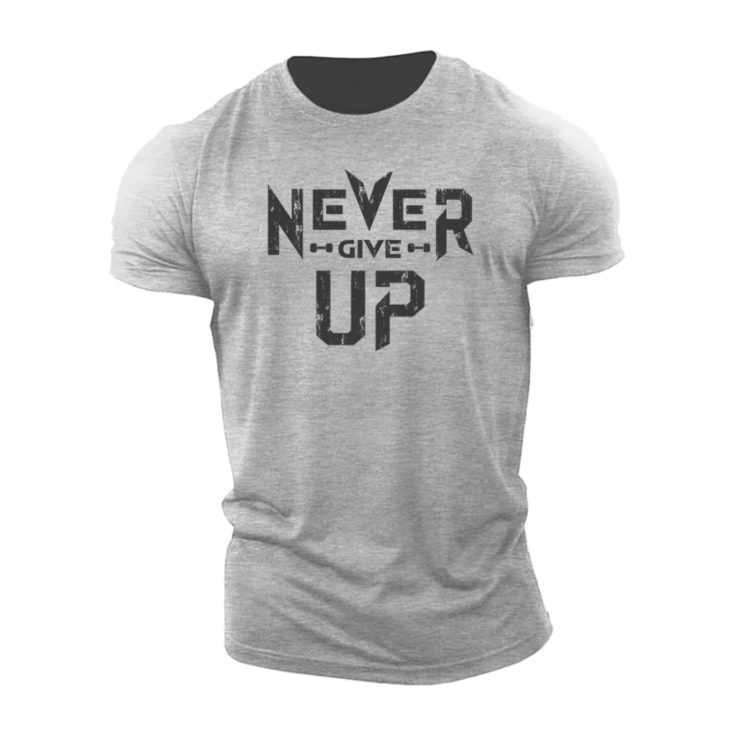Gymfit T-shirt Never Give Up