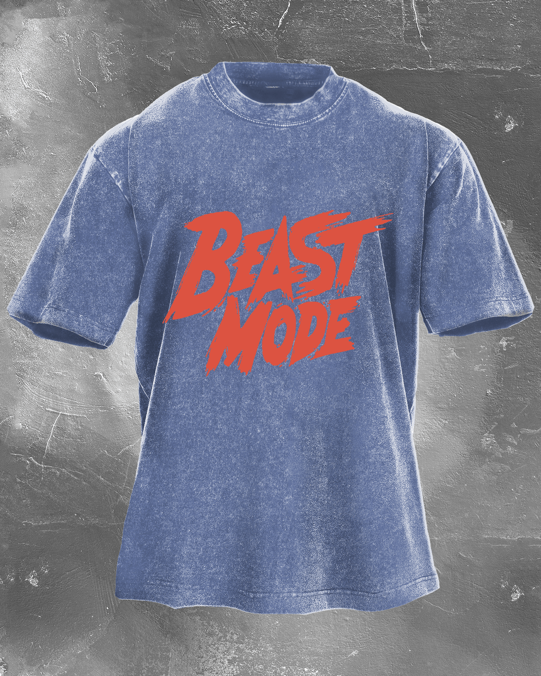 T-SHIRT LAVÉ MODE BÊTE