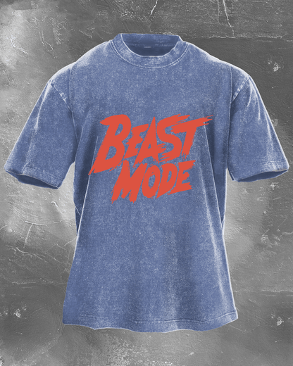 T-SHIRT LAVÉ MODE BÊTE