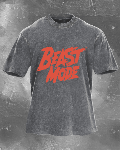 T-SHIRT LAVÉ MODE BÊTE