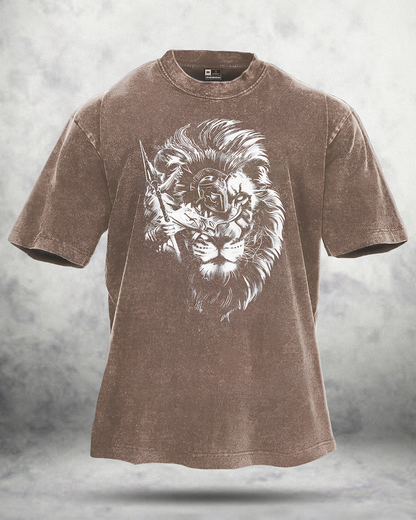 LION SPARTAN WASHED T-SHIRT
