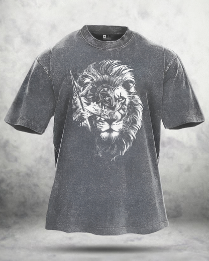 LION SPARTAN WASHED T-SHIRT