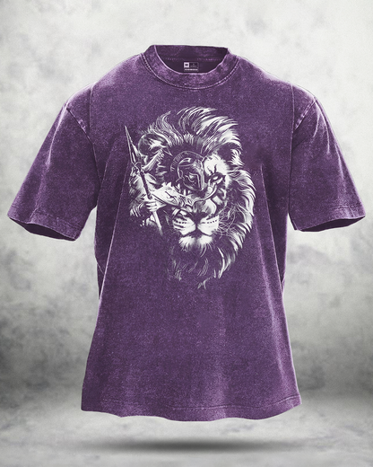 LION SPARTAN WASHED T-SHIRT