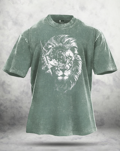 LION SPARTAN WASHED T-SHIRT