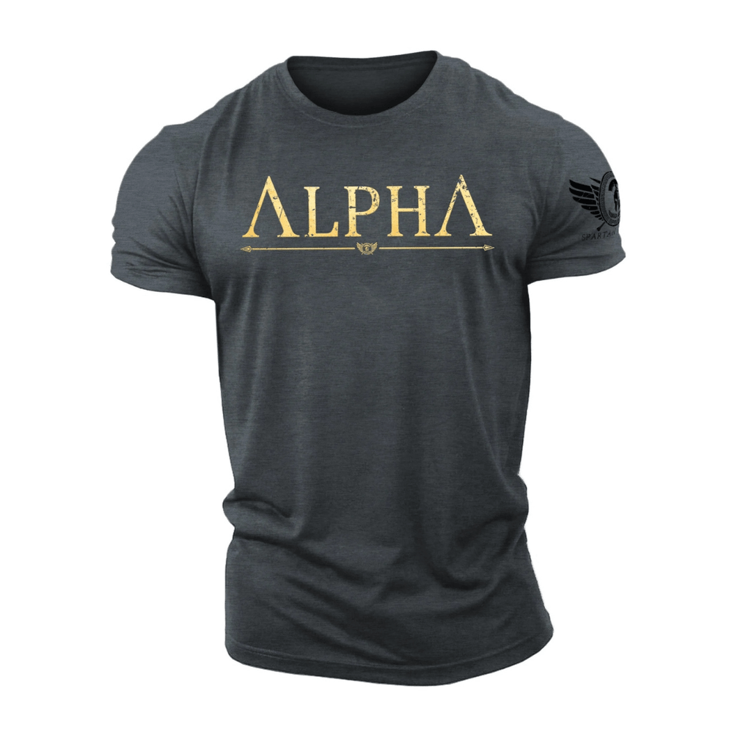 ALPHA Gold Spartan Forged T-Shirt - Gymfit