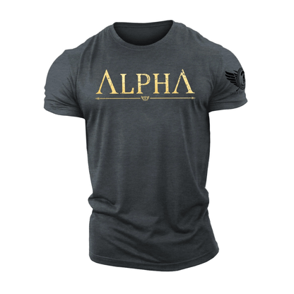 ALPHA Gold Spartan Forged T-Shirt - Gymfit