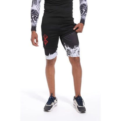 T-shirt et shorts de set d'anime