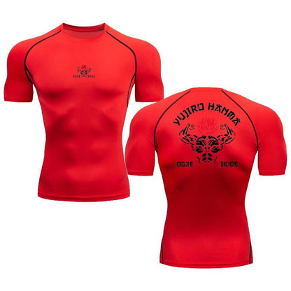 T-shirt de compression anime - Gymfit