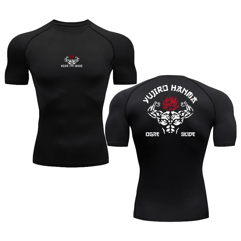 T-shirt de compression anime - Gymfit
