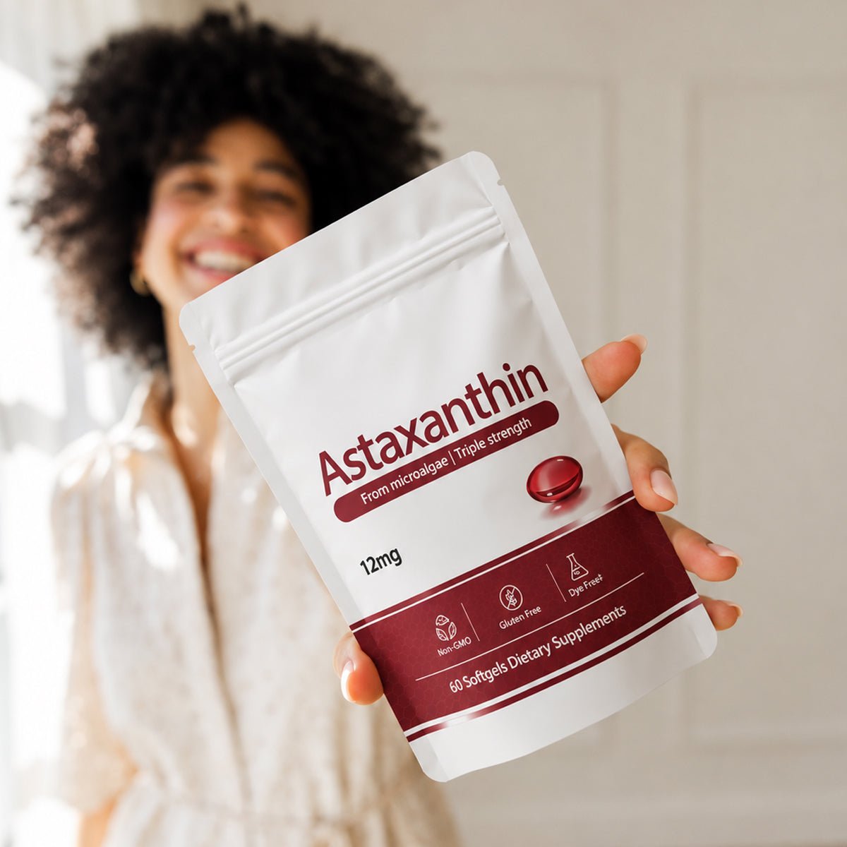 Astaxanthin 12mg Triple Strength - Gymfit