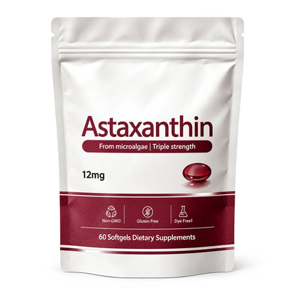 Astaxanthin 12mg Triple Strength - Gymfit