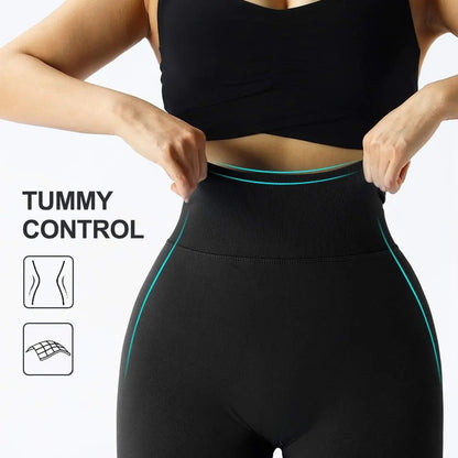 Leggings sans couture – taille haute et design sculptant