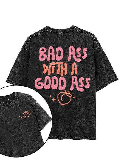 T-shirt Gymfit pour bad boy avec un beau fessier