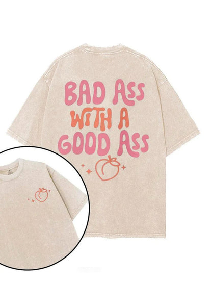 T-shirt Gymfit pour bad ass avec un beau fessier