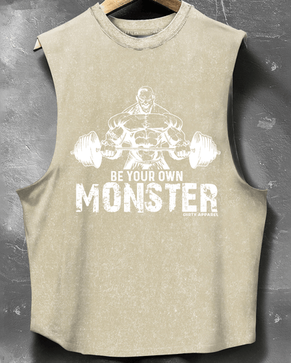 DÉBARDER SANS MANCHES « BE YOUR OWN MONSTER » - Gymfit