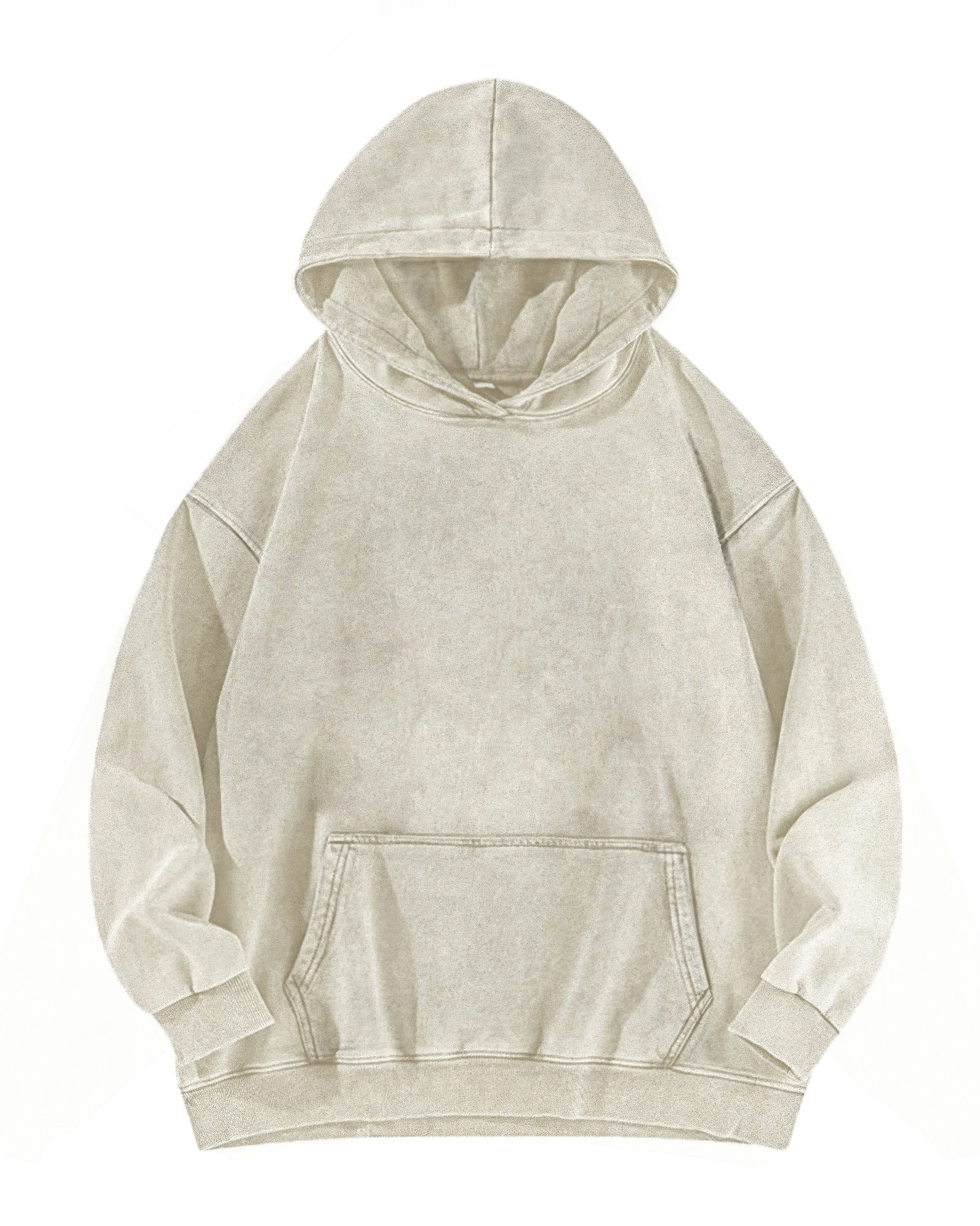 BE YOUR OWN MONSTER WASHED HOODIE - Gymfit