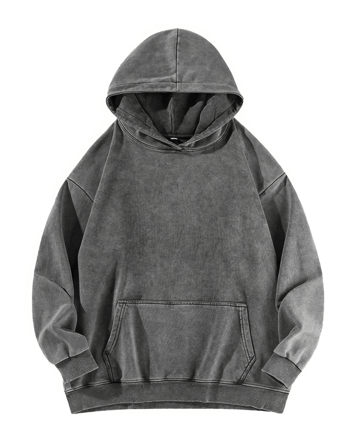 BE YOUR OWN MONSTER WASHED HOODIE - Gymfit