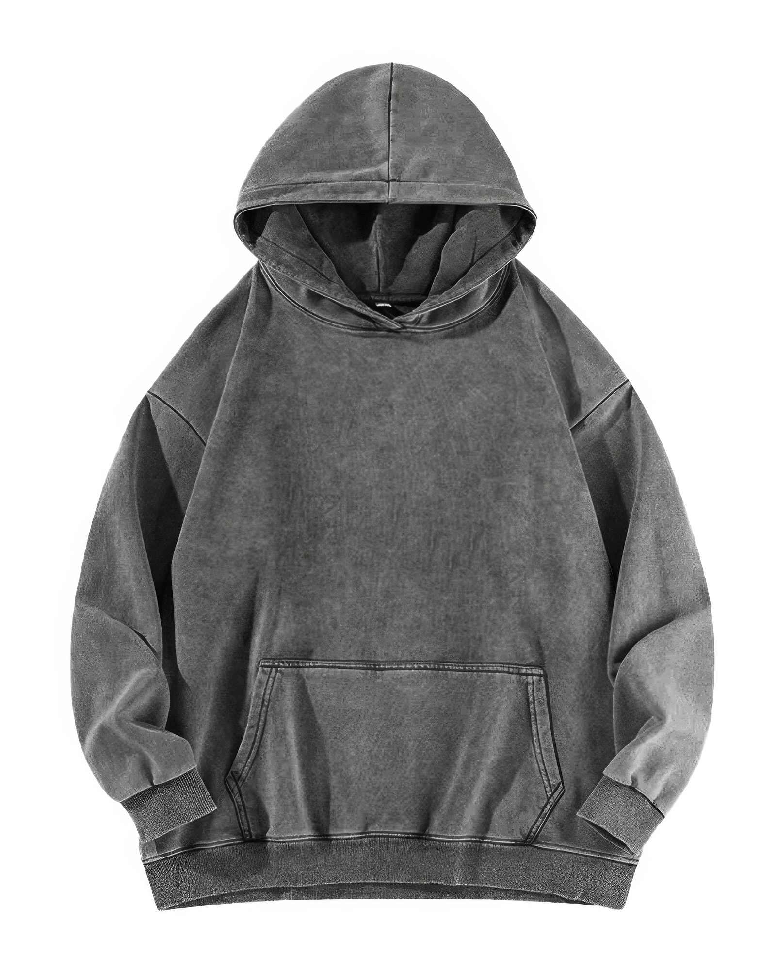 BE YOUR OWN MONSTER WASHED HOODIE - Gymfit