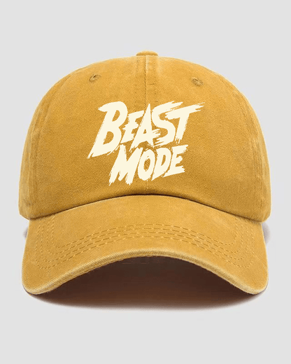 BEAST MODE Washed Keps - Gymfit