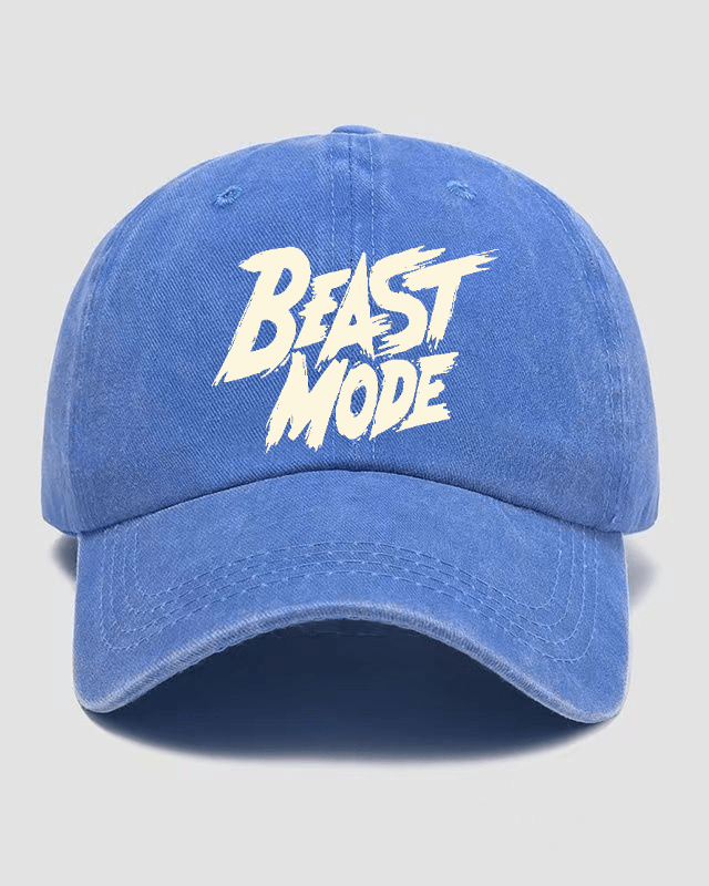 BEAST MODE Washed Keps - Gymfit