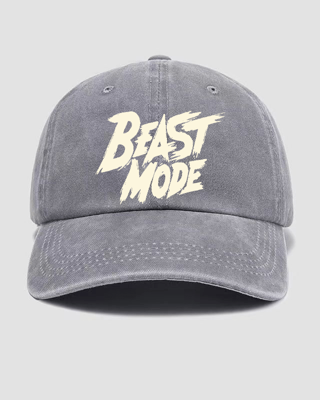 BEAST MODE Washed Keps - Gymfit