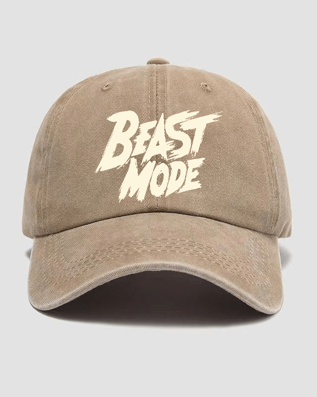 BEAST MODE Washed Keps - Gymfit