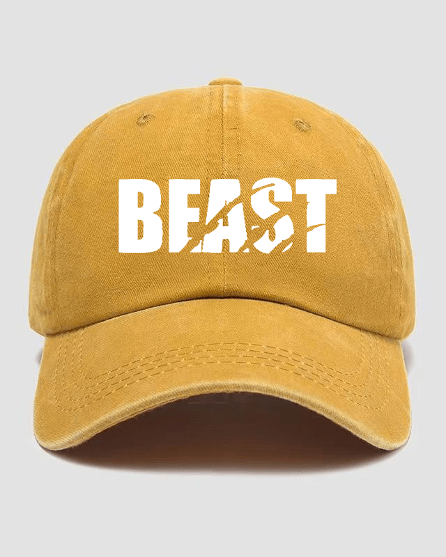 Beast Washed Keps - Gymfit