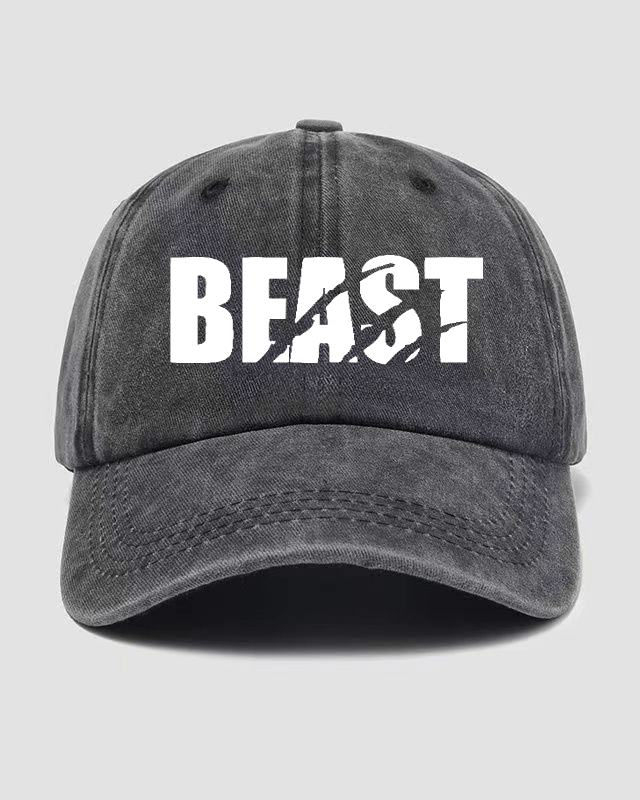 Beast Washed Keps - Gymfit