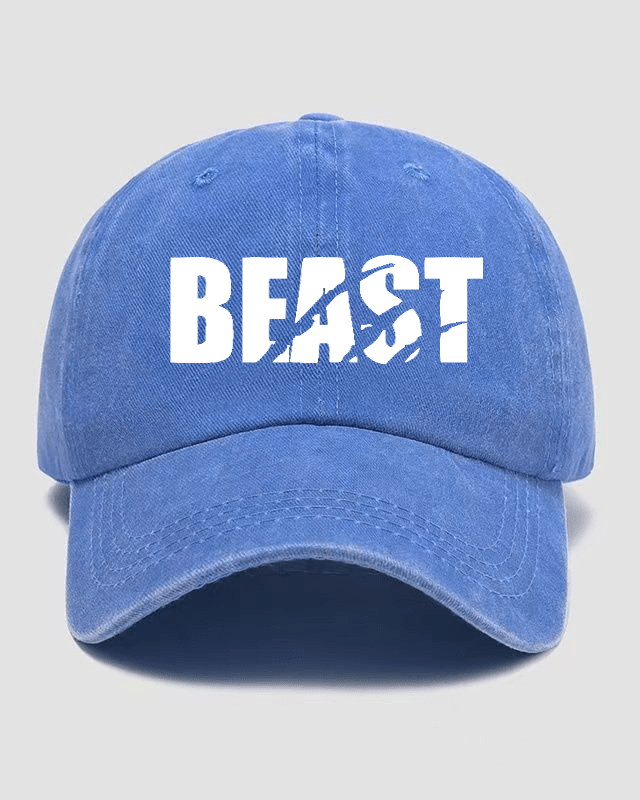Beast Washed Keps - Gymfit