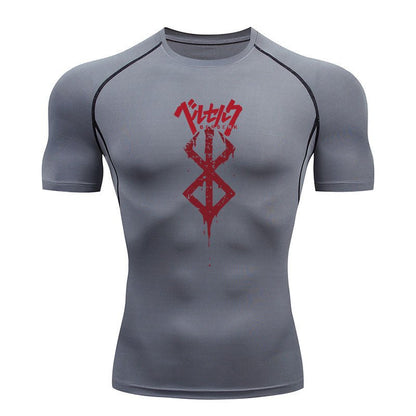T-shirt de compression BRAND OF SACRIFICE - Gymfit