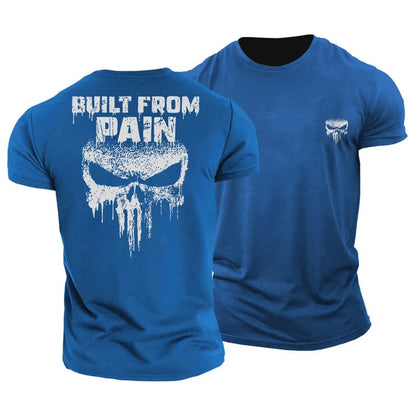 T-shirt Built From Pain - Gymfit