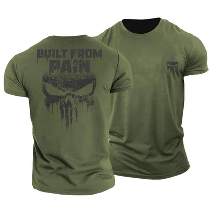 T-shirt Built From Pain - Gymfit