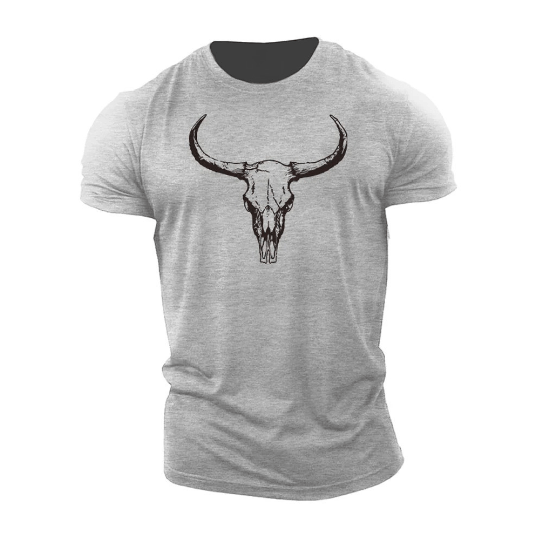 T-shirt tête de taureau - Gymfit