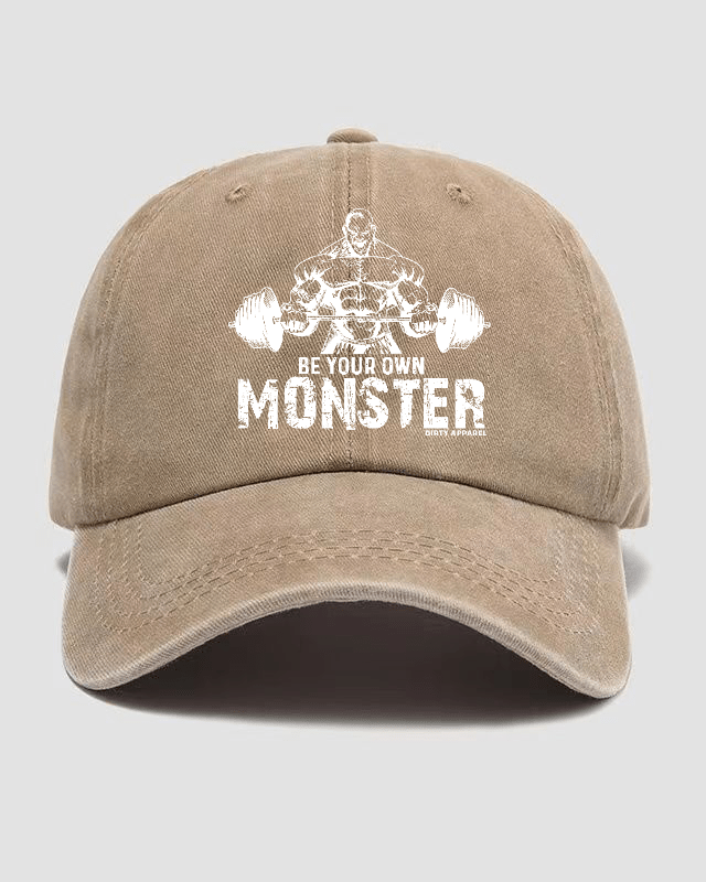 BY YOUR OWN MONSTER Casquette lavée - Gymfit