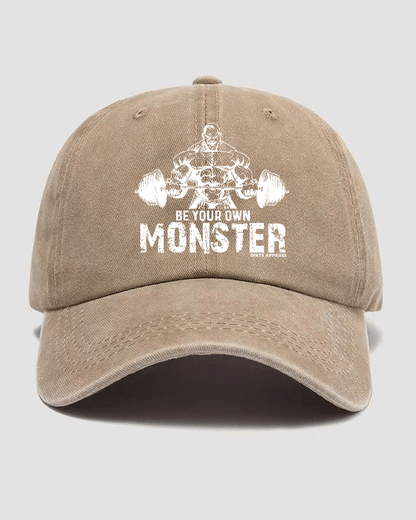 BY YOUR OWN MONSTER Casquette lavée - Gymfit