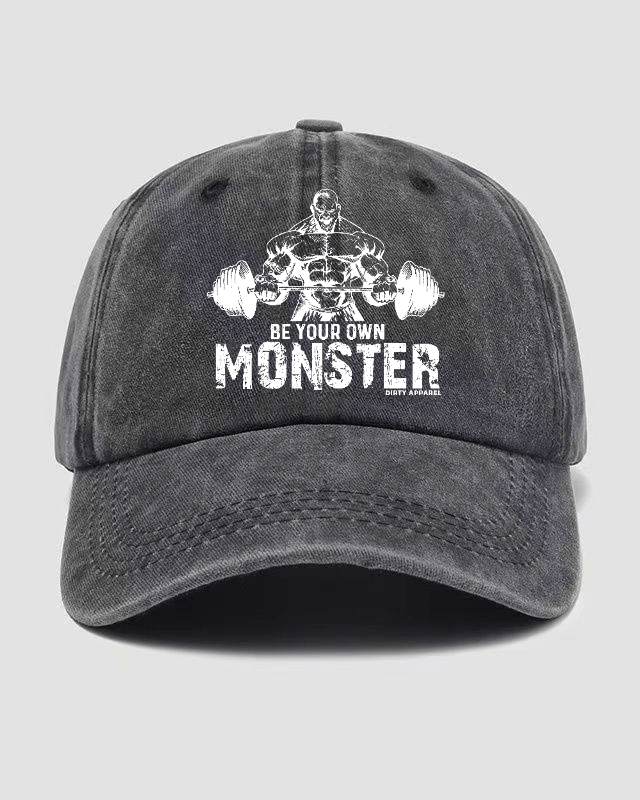 BY YOUR OWN MONSTER Washed Keps - Gymfit