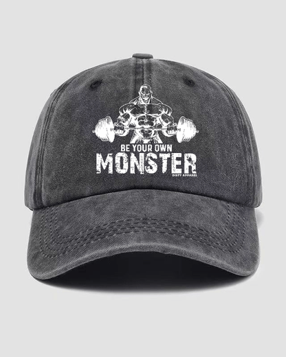 BY YOUR OWN MONSTER Casquette délavée - Gymfit