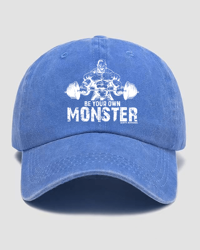 BY YOUR OWN MONSTER Washed Keps - Gymfit