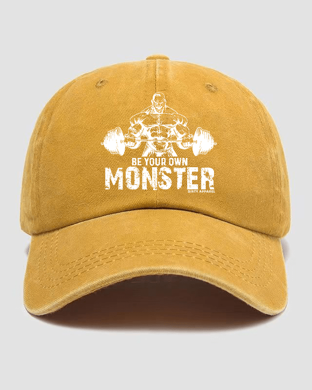 BY YOUR OWN MONSTER Casquette délavée - Gymfit