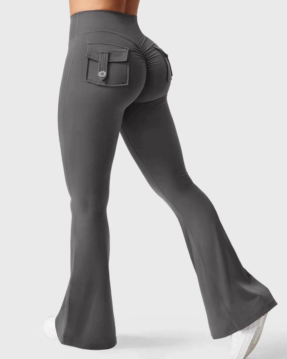 Legging fitness cargo évasé - Gymfit