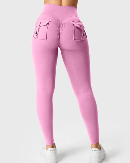 Cargo leggings à taille élastique - Gymfit