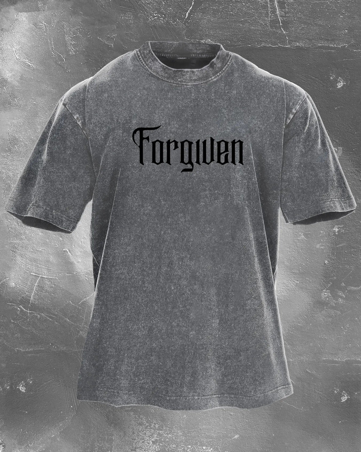 CHRIST WHO LIVES IN ME WASHED T - SHIRT - Gymfit