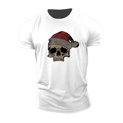 T-shirt tête de mort de Noël - Gymfit