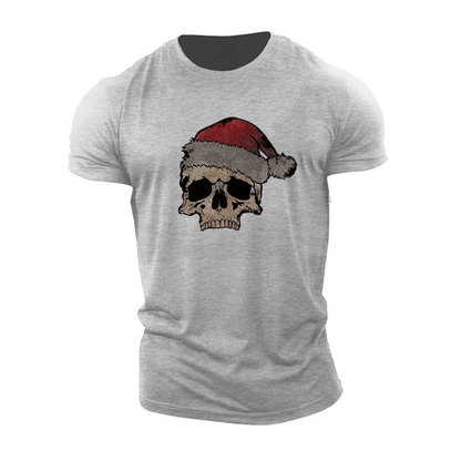 T-shirt tête de mort de Noël - Gymfit