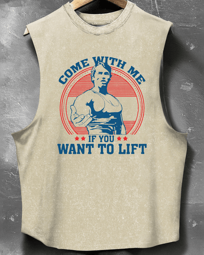 COME WITH ME IF YOU WANT TO LIFT SLEEVELESS TANK - Gymfit