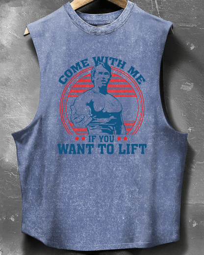 COME WITH ME IF YOU WANT TO LIFT SLEEVELESS TANK - Gymfit