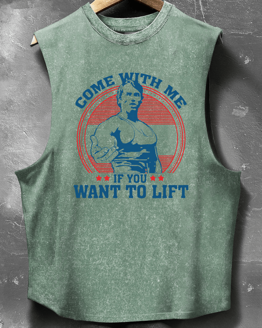 COME WITH ME IF YOU WANT TO LIFT SLEEVELESS TANK - Gymfit