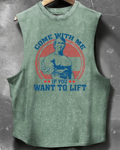 COME WITH ME IF YOU WANT TO LIFT SLEEVELESS TANK - Gymfit